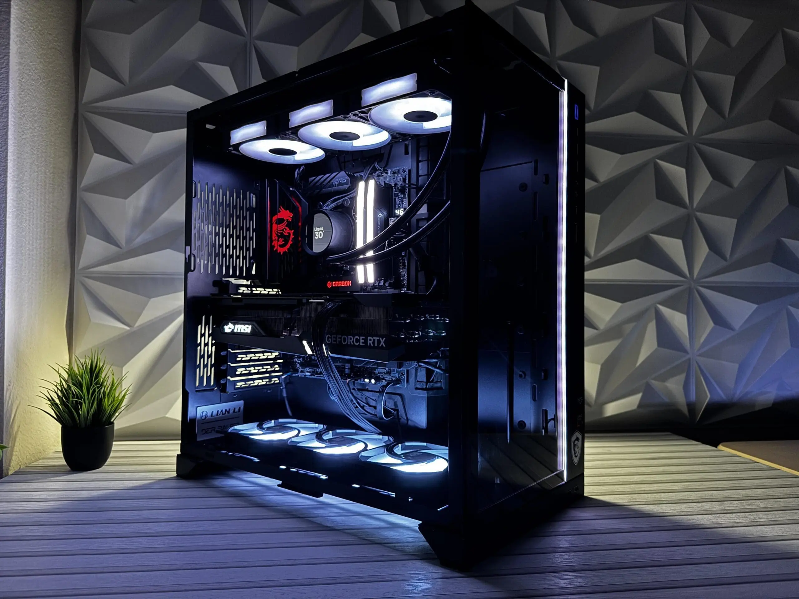 Custom gaming PC from the DkBuildsPC client gallery