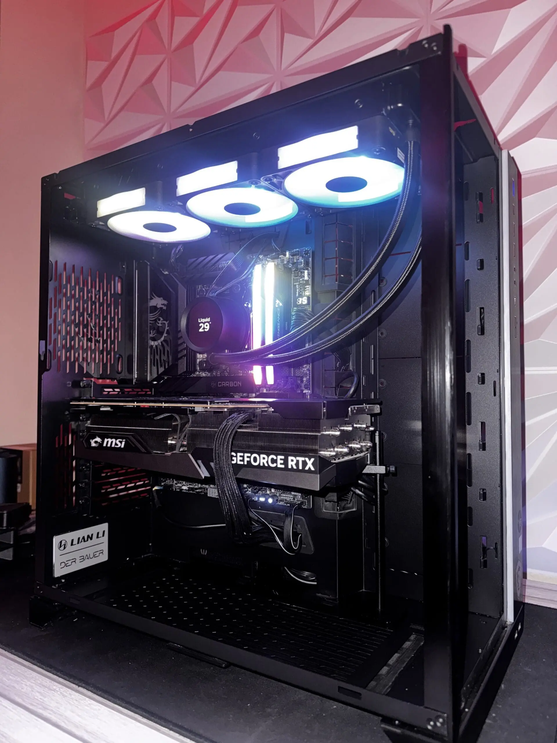 Before PC repair cable management by DkBuildsPC