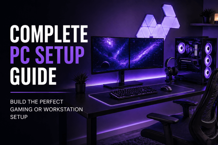 Complete PC Setup Guide: Build the Perfect Gaming or Workstation Setup