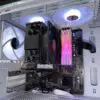 DKBPC Starter PC Image 7 DKBPC Starter PC close-up of the interior with air cooler and RGB memory