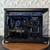 DKBPC Core PC featuring an Intel Core i7-9700K, MSI GeForce RTX 3060 Ti, blue RGB lighting, and premium custom-built interior.